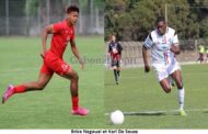 Football-Panthères/Karl De Souza et Brice Negouai approchés par Neveu