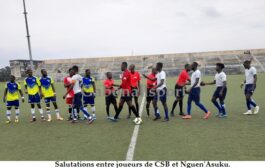 National-Foot 2-J5/CSB tape Nguen'Asuku à Port-Gentil et tient le bon bout