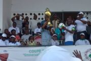 Football-Makokou/Olympique remporte la Coupe de l'Unité Emmanuel Issoze Ngondet