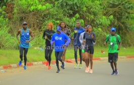 <strong>Run In Masuku/L’équipe nationale en reconnaissance du circuit</strong>