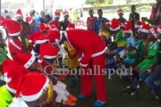 Football-Nativité/Le Père Noël est passé à Terre de Foot du Gabon