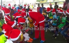Football-Nativité/Le Père Noël est passé à Terre de Foot du Gabon