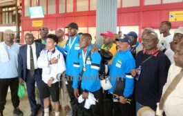 Boxe/Symphorien Njinnou Mouandat et Arthur Lendoye accueillis avec honneur à Libreville