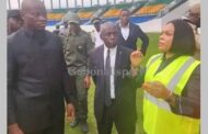 Infrastructures/Brice Clotaire Oligui Nguéma en visite au stade Engong Stadium à Oyem