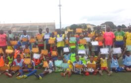 Football-Vie des clubs/Fin du camp de vacances à Terre de Foot Gabon de Port-Gentil