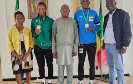Taekwondo-Mali 2025/Les médaillés et l’arbitre international gabonais reçus par le Consul Général à Bamako