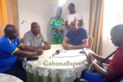 Fégahand-Election/Le candidat Sylvain Floriant Pangou en campagne dans la Ngounié