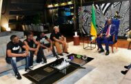 Football/Le président Oligui Nguéma en audience avec Les Panthères du Gabon de Turquie