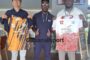 Handball/Les dirigeants de Comilog/Eramet reçoivent le maillot officiel de Manga Dfip