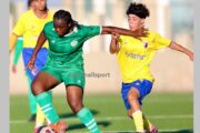 Foot féminin-Expatriées/Laschwana en jokker d’Union Sidi Slimane de Berkane alors que Diane Angue roule en tête de la D2