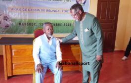 Football-Makokou/Flavien Enongoué crée Aigle de Cassin de Bélinga et porte Paulin Metandou au pinacle