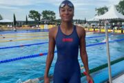 Natation/Axelle Moulenda-Perroy, le visage d’une nouvelle génération de nageuses gabonaises
