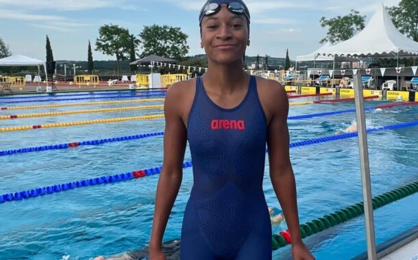 Natation/Axelle Moulenda-Perroy, le visage d’une nouvelle génération de nageuses gabonaises