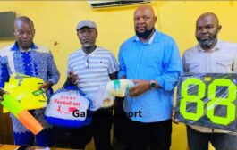 Football-Mekambo/La Zadié, ultime étape de la tournée du Président Luther Bouamboka Behinda