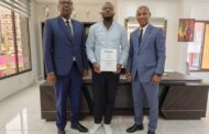 Handball/Louis Djasmy Mavoungou reçu par le Ministre Paul Ulrich Kessany