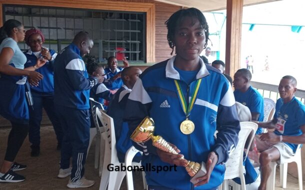 Cross du Septentrion/Claude Moukita : footballeuse, arbitre de basketball et aujourd’hui championne du Gabon du 10km