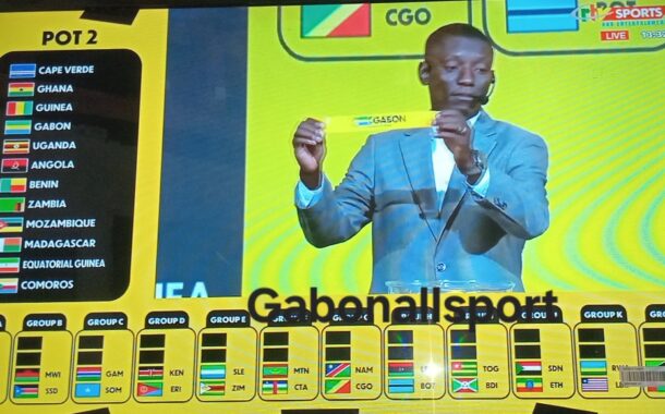 Elim. CAN 2027/Le Gabon dans le groupe A avec le Maroc, le Niger et le Lesotho