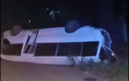 Football-Accident/Un bus transportant des joueurs de CF Bessieux fait plusieurs blessés à Nzong