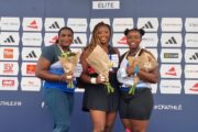 Athlétisme/Carine Mekame vice-championne de France du lancer de poids