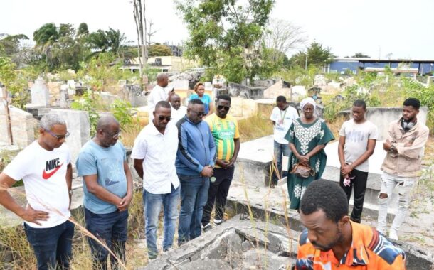 Football-Vieilles gloires/Triste spectacle de la tombe de Germain Mendome