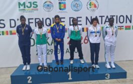 Natation-Zone 2/Le Gabon termine le Championnat d’Afrique avec neuf médailles