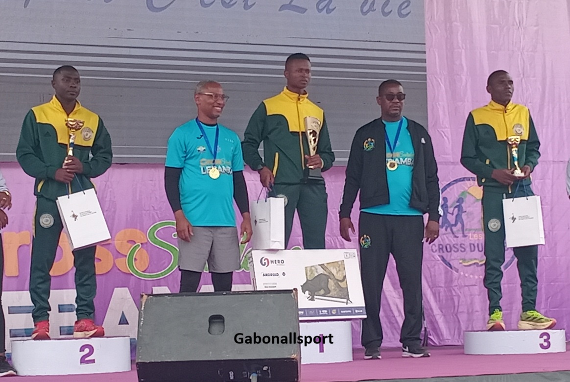 Cross Solidaire de Lébamba/Un trio de la GR maître de la course