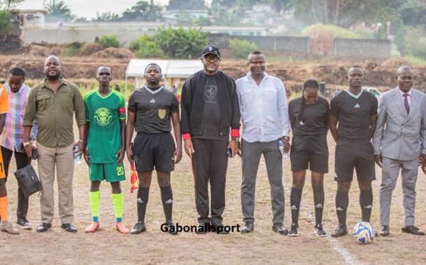 Football/Lancement d’un tournoi de présaison au Stade de Sibang