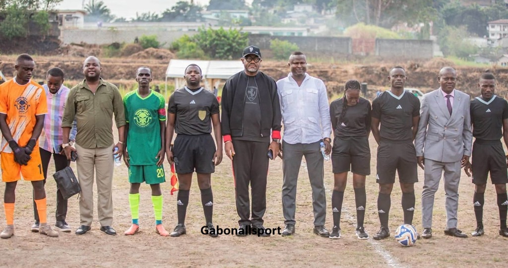 Football/Lancement d’un tournoi de présaison au Stade de Sibang