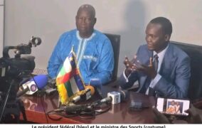 Football-Centrafrique/Le président fédéral souffle un peu le chaud !