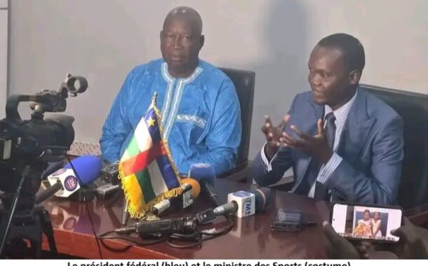 Football-Centrafrique/Le président fédéral souffle un peu le chaud !