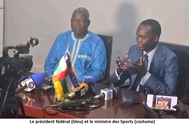 Football-Centrafrique/Le président fédéral souffle un peu le chaud !
